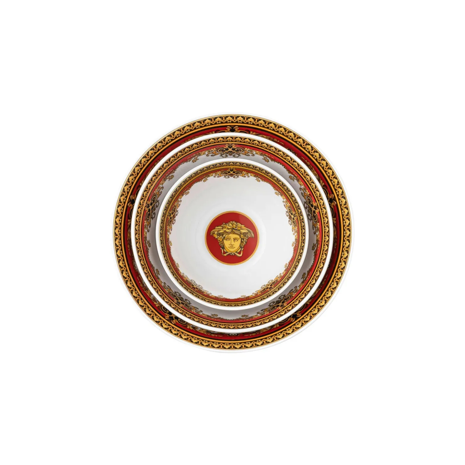 Versace Obstschalen|Bowl Schüsseln|Bowl-Set 4-tlg.