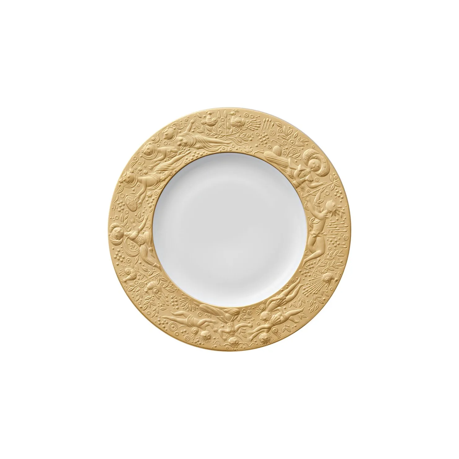 Rosenthal Flache Teller|Kuchen- & Dessertteller|Brotteller 19 cm