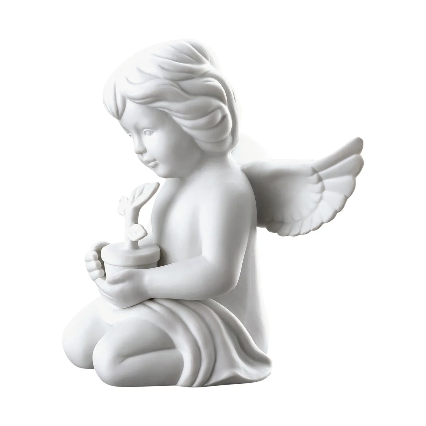 Rosenthal Engelfiguren|Engel mit Blumentopf