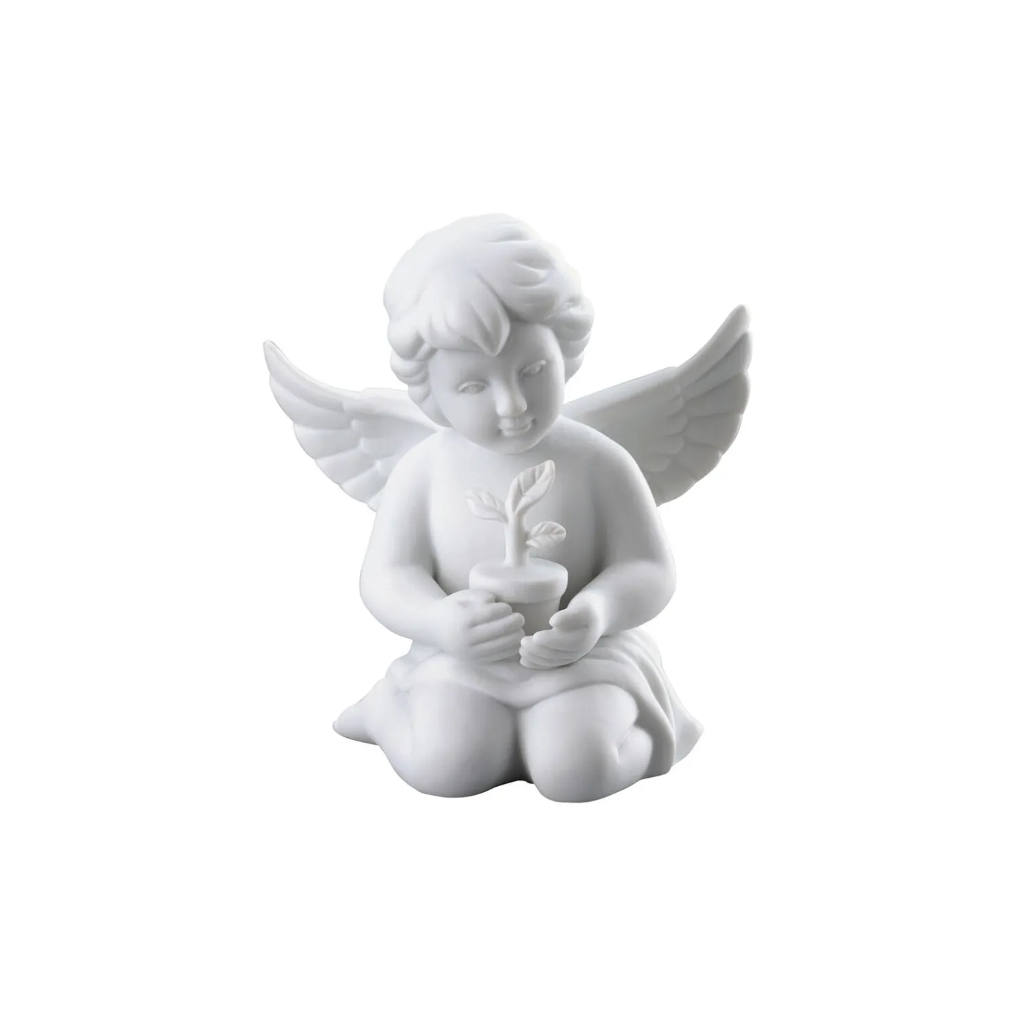 Rosenthal Engelfiguren|Engel mit Blumentopf
