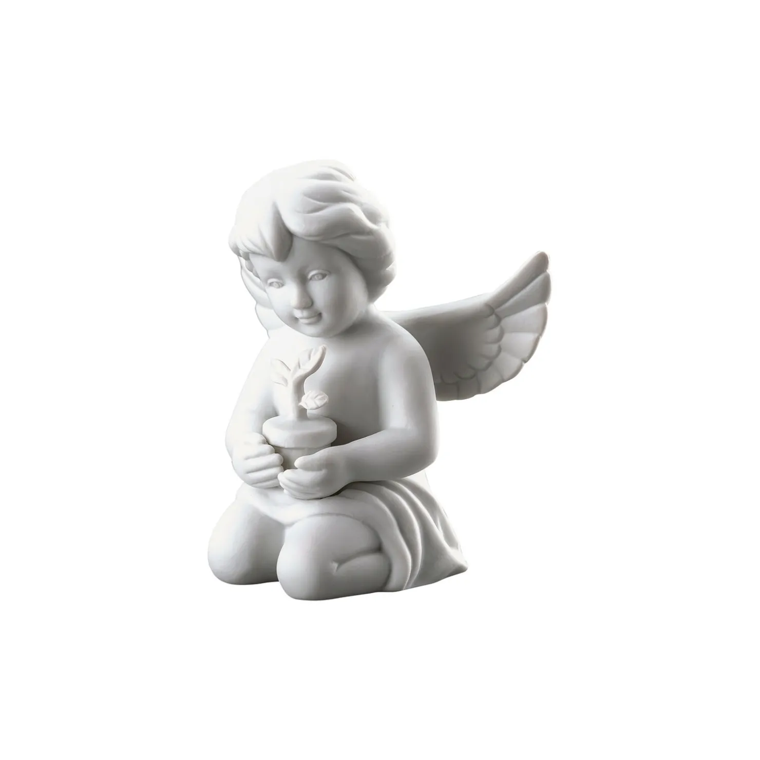 Rosenthal Engelfiguren|Engel mit Blumentopf