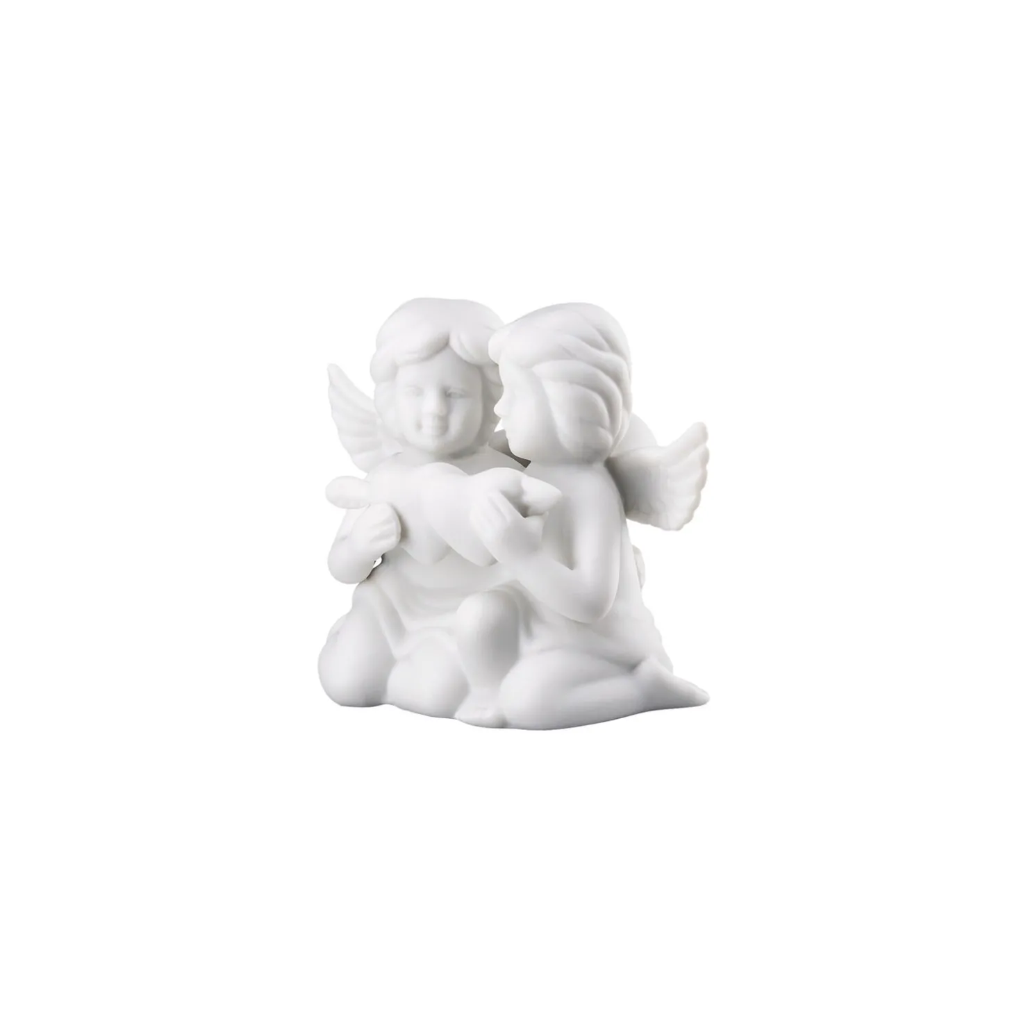 Rosenthal Engelfiguren|Engelpaar mit Herz