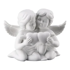 Rosenthal Engelfiguren|Engelpaar mit Herz