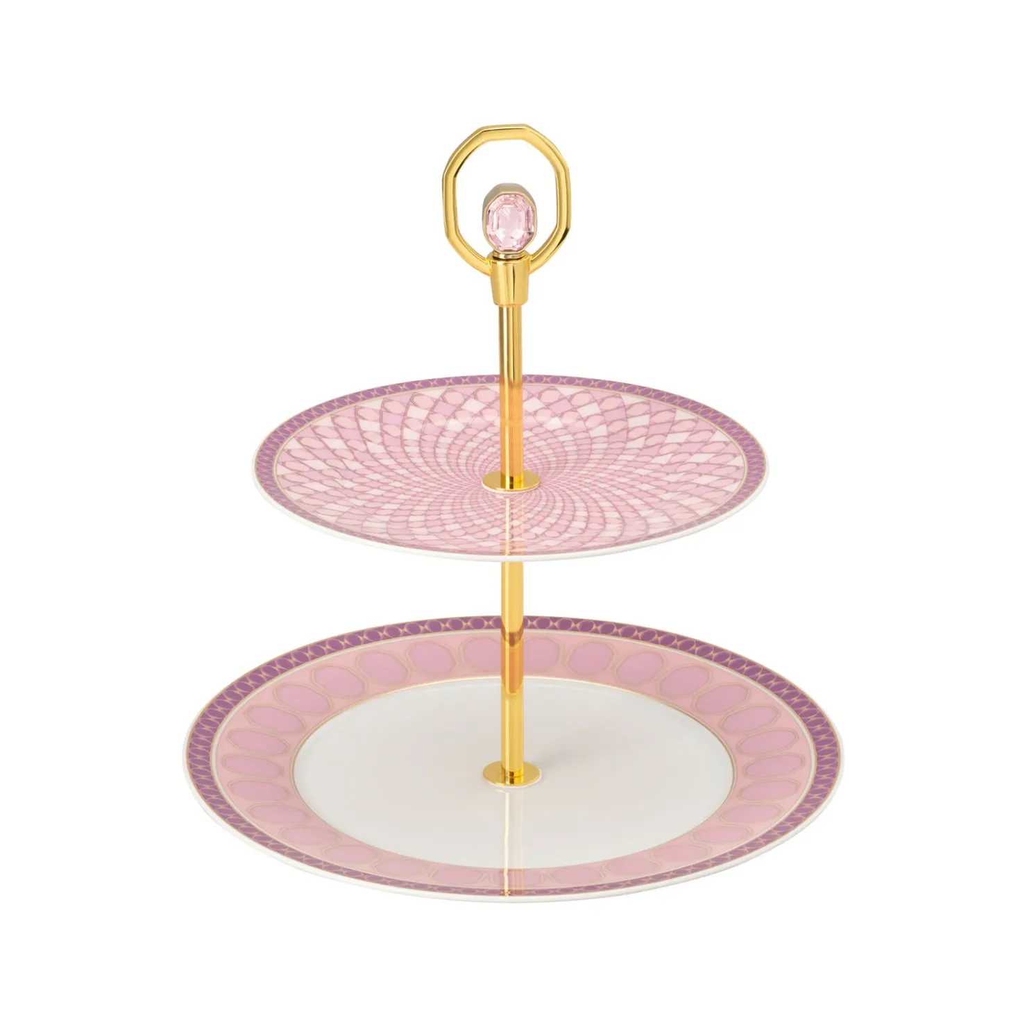 Swarovski x Rosenthal Etagèren|Etagere 2-tlg.