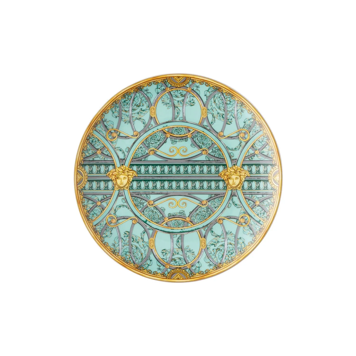 Versace Flache Teller|Kuchen- & Dessertteller|Frühstücksteller 21 cm