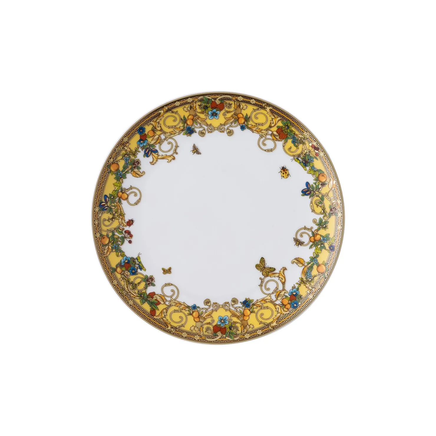 Versace Flache Teller|Kuchen- & Dessertteller|Frühstücksteller 21 cm