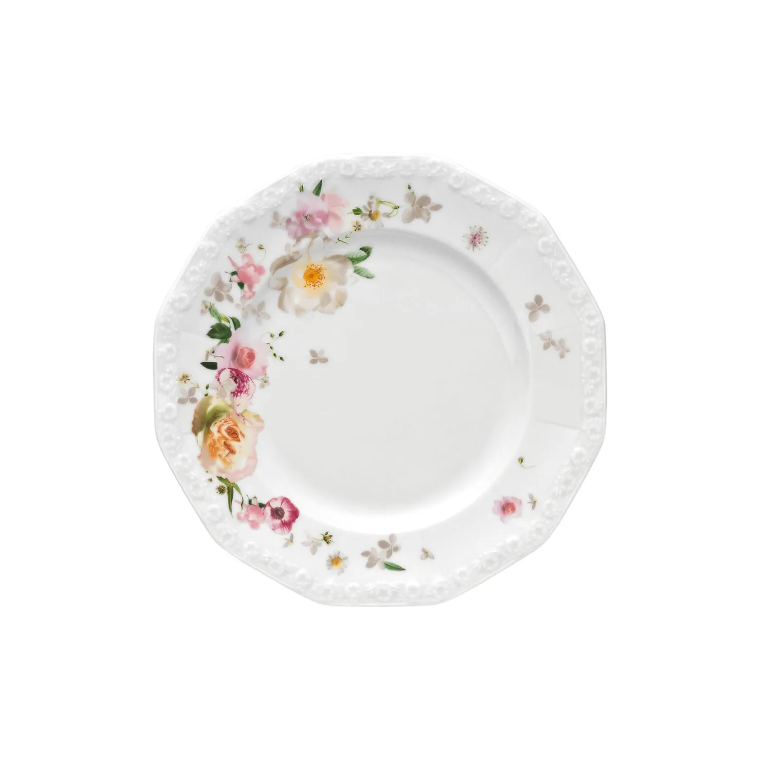 Rosenthal Flache Teller|Kuchen- & Dessertteller|Frühstücksteller 21 cm