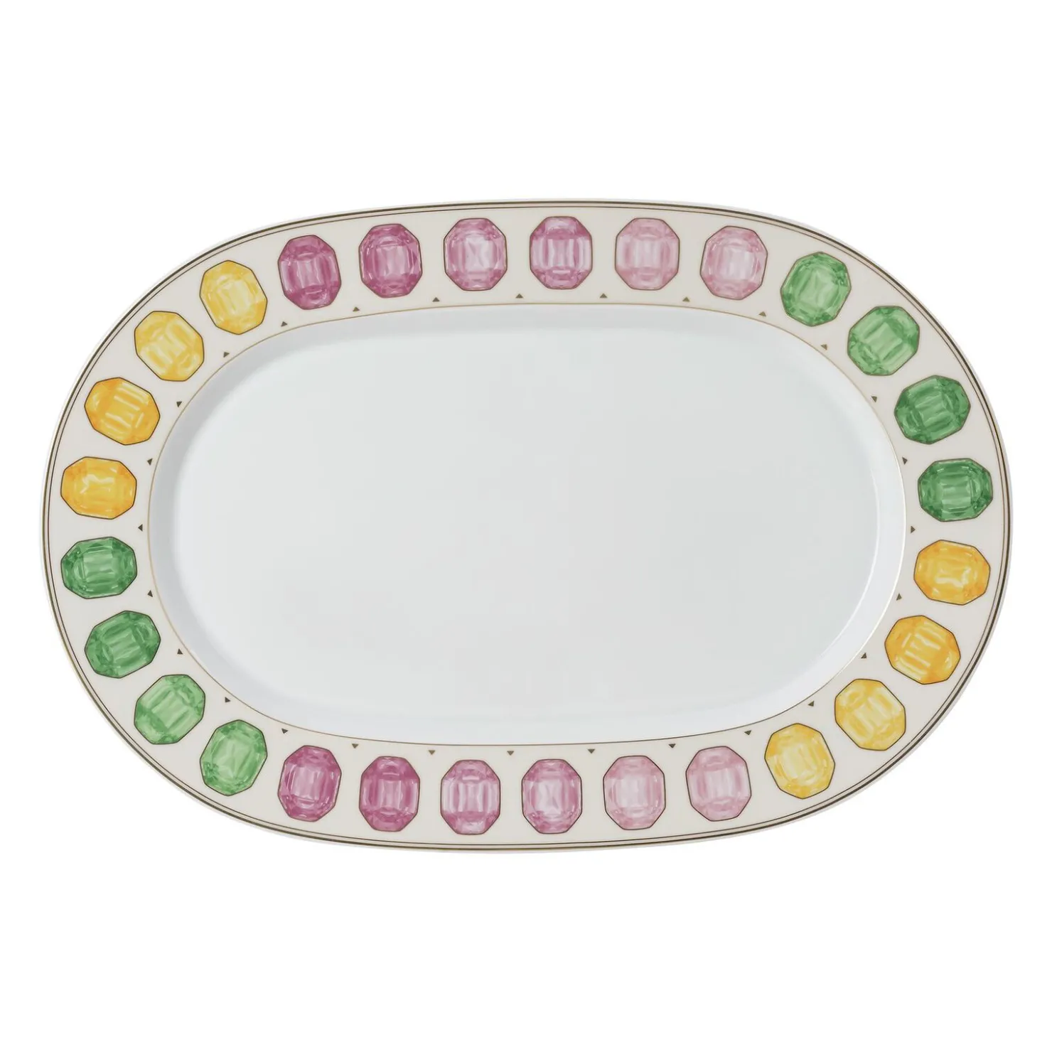 Swarovski x Rosenthal Große Servierplatten|Kuchen- & Tortenplatten|Platte 40 cm