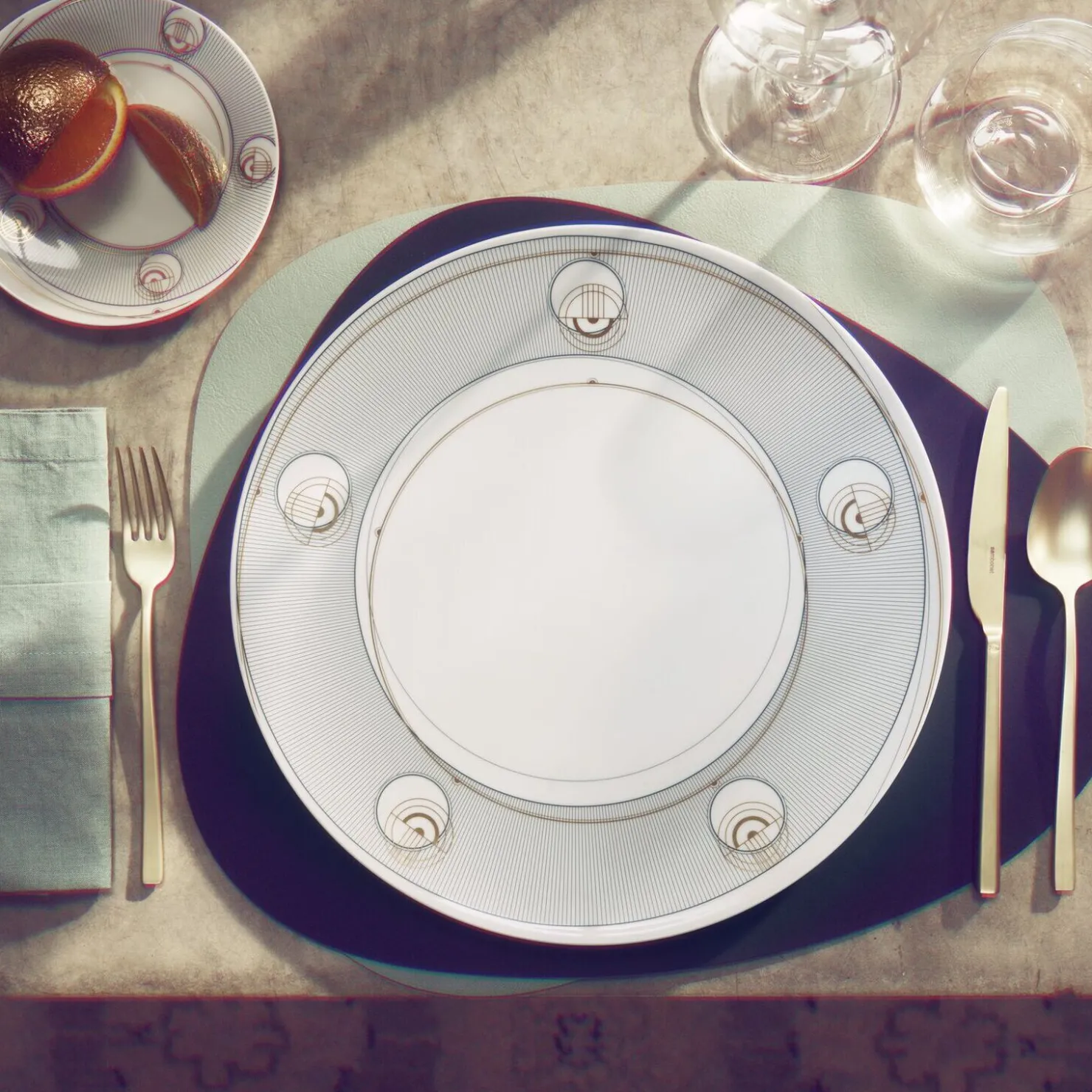 Rosenthal Flache Teller|Platzteller|Platzteller 33 cm