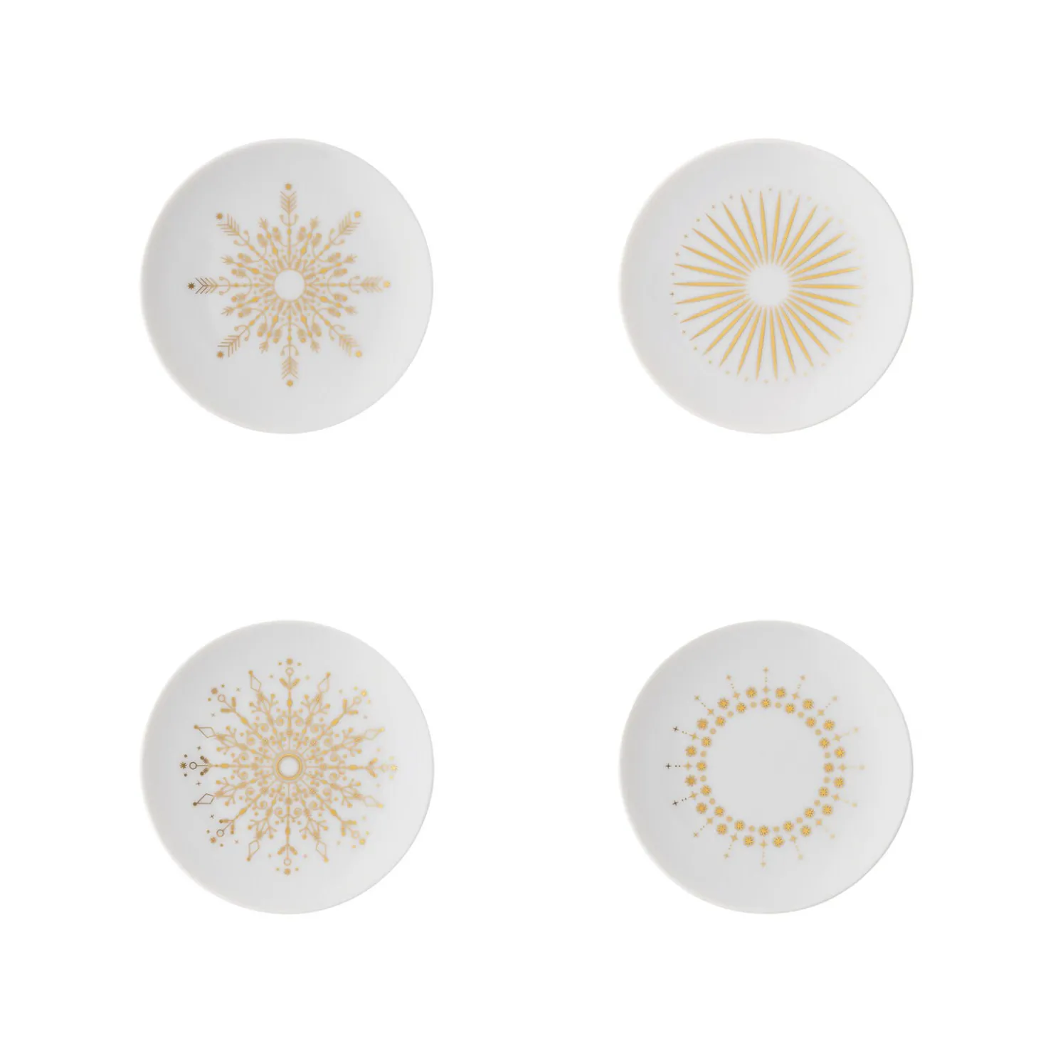 Rosenthal Brotteller|Tellersets|Set 4 Teller flach 10 cm