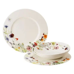 Rosenthal Tellersets|Geschirrsets Für 2 Personen|Set 4-tlg. mit Fahnen- und Couptellern