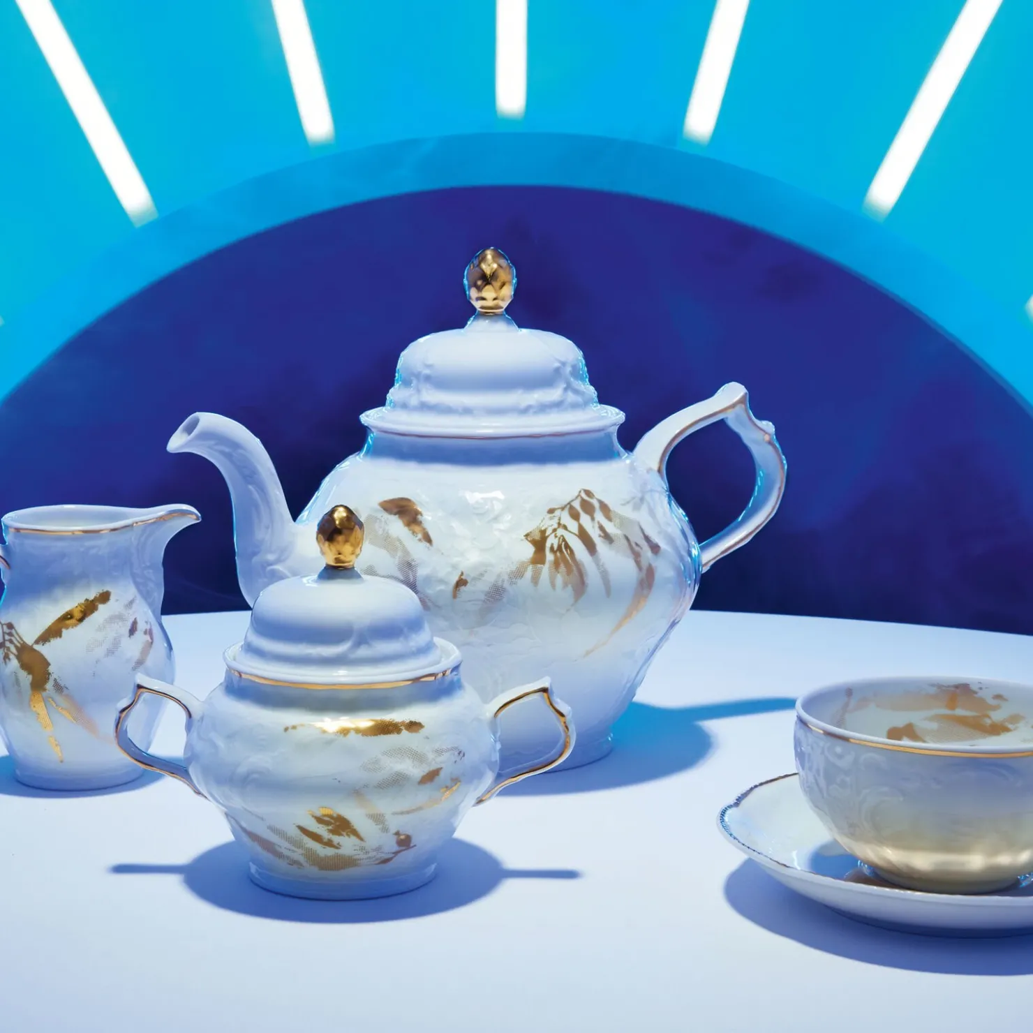 Rosenthal Teekannen|Teekanne 12 Pers.