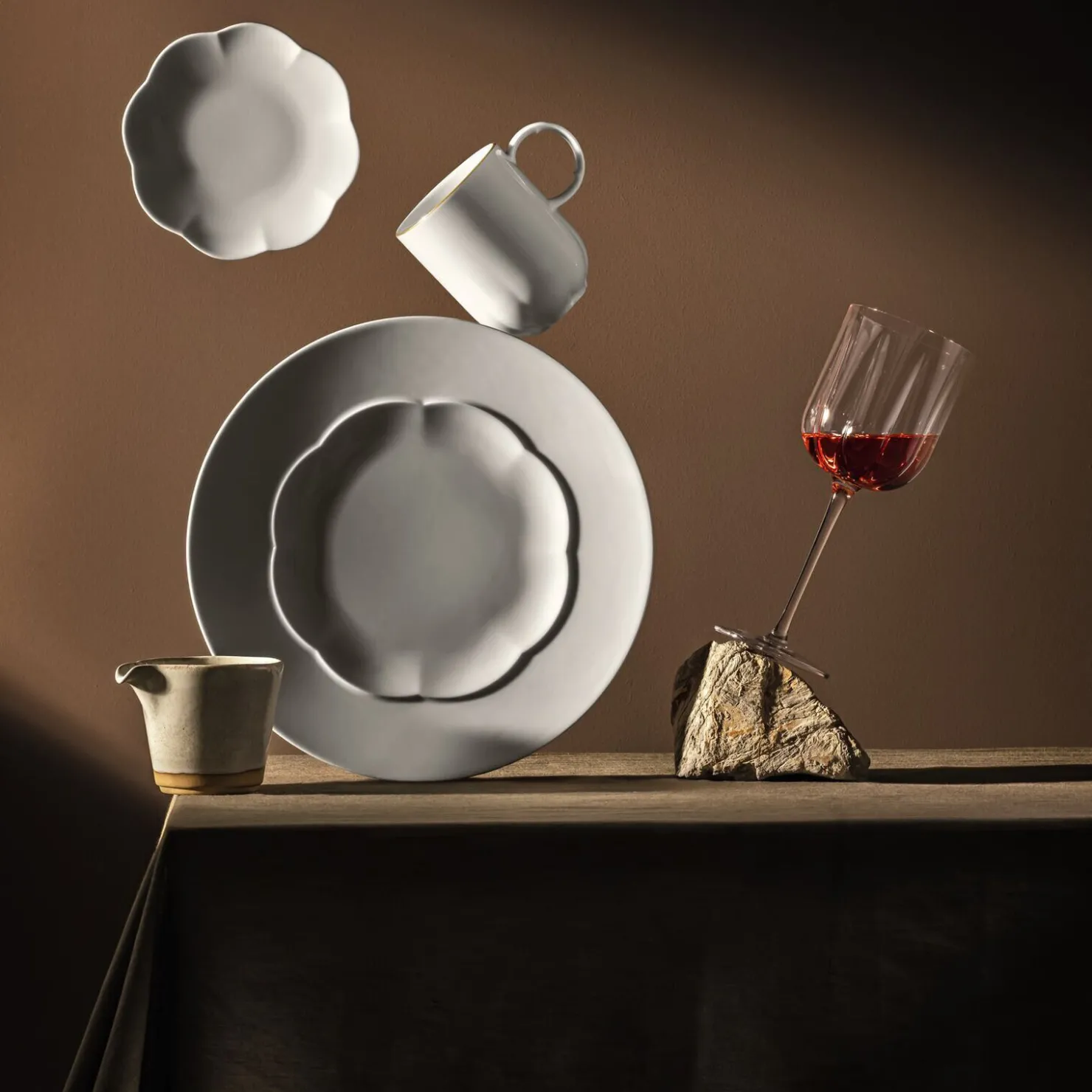 Rosenthal Flache Teller|Brotteller|Teller 15 cm flach