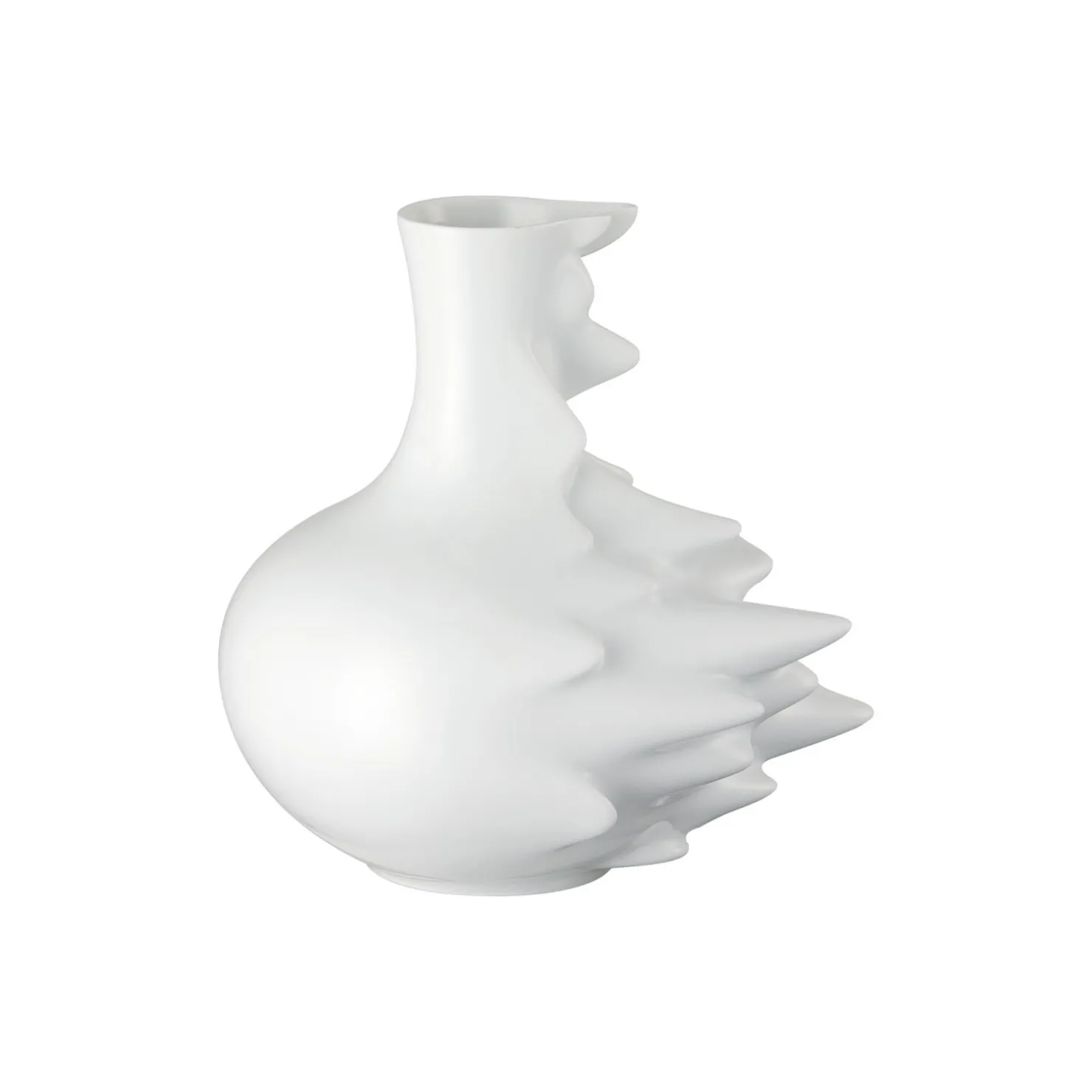 Rosenthal Weiße Vasen|Vase 22 cm