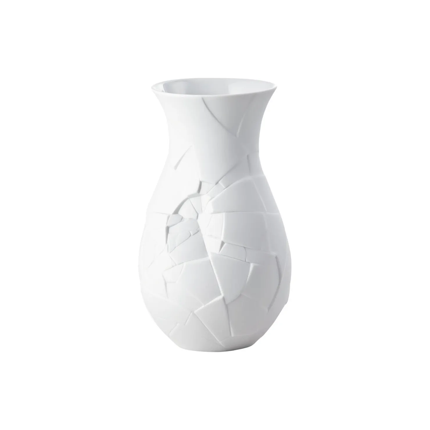 Rosenthal Weiße Vasen|Porzellanvasen|Vase 21 cm