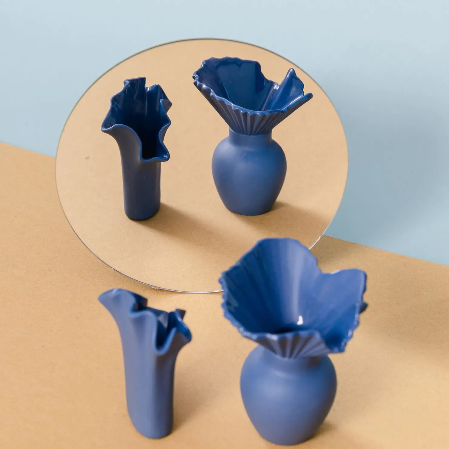 Rosenthal Miniaturvasen|Porzellanvasen|Vase 9 cm