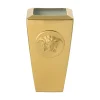 Versace Vasen Gold|Porzellanvasen|Vase 24 cm