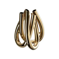 Rosenthal Glasvasen|Vasen Gold|Vase 22 cm