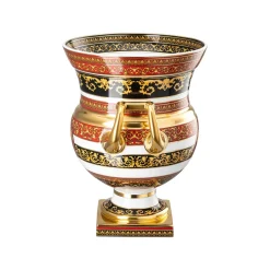 Versace Bodenvasen|Große Vasen|Vase auf Fuß 33 cm